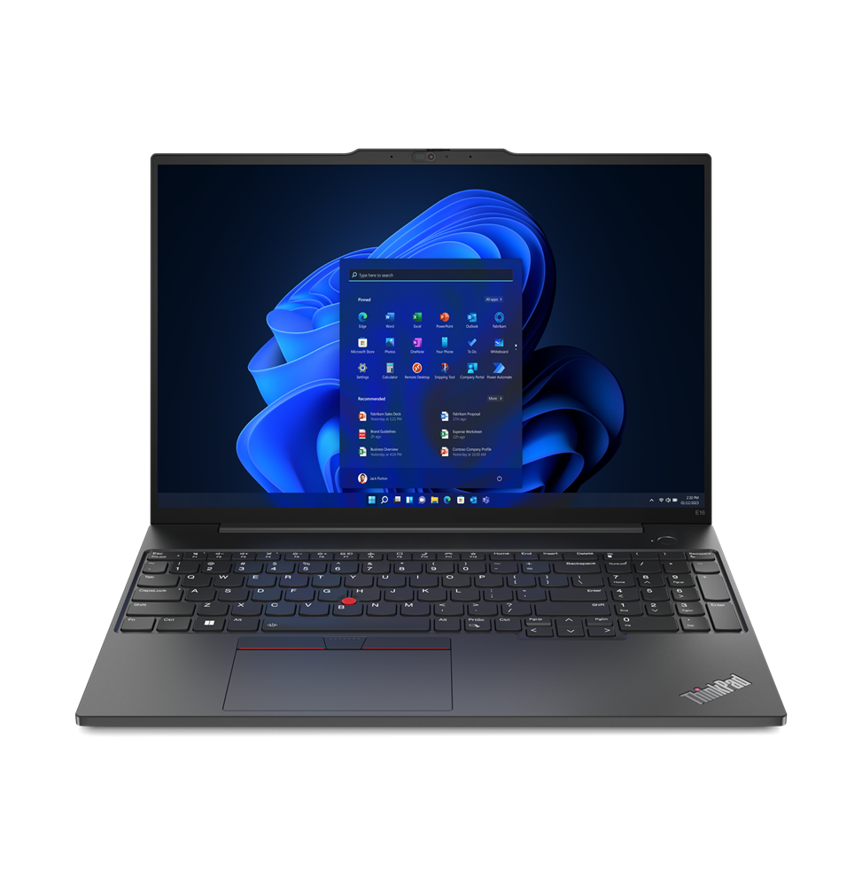 PC Portable Thinkpad E16 i5-1335U 16"WUXGA AG 8 Go 512 Go SSD Freedos Black 21JN0010FE