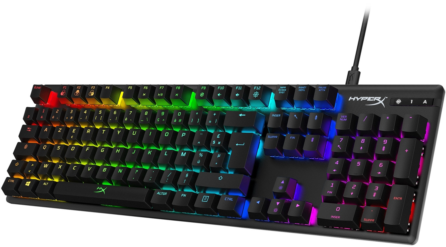 Clavier GAMER HyperX Alloy Origin Red HX-KB6RDX-FR 4P4F6AQ
