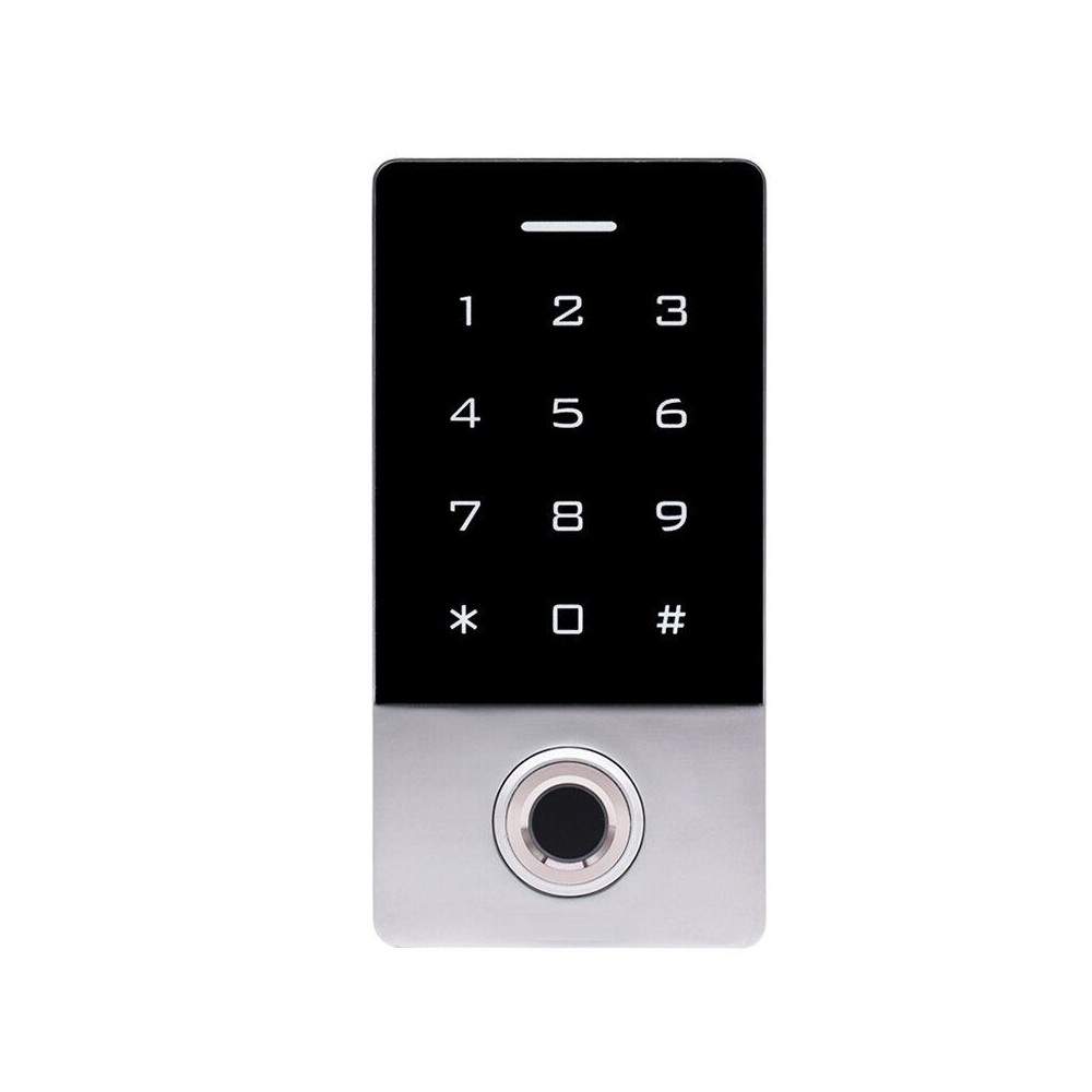 Controle D'Accès WIFI Clavier Tactile Empreinte+RFID+CODE+TUYA D4020TF1