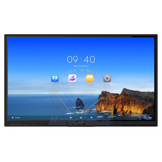 Écran Interactif 4K de 65 pouces Tactile DS-D5B65RB/EL