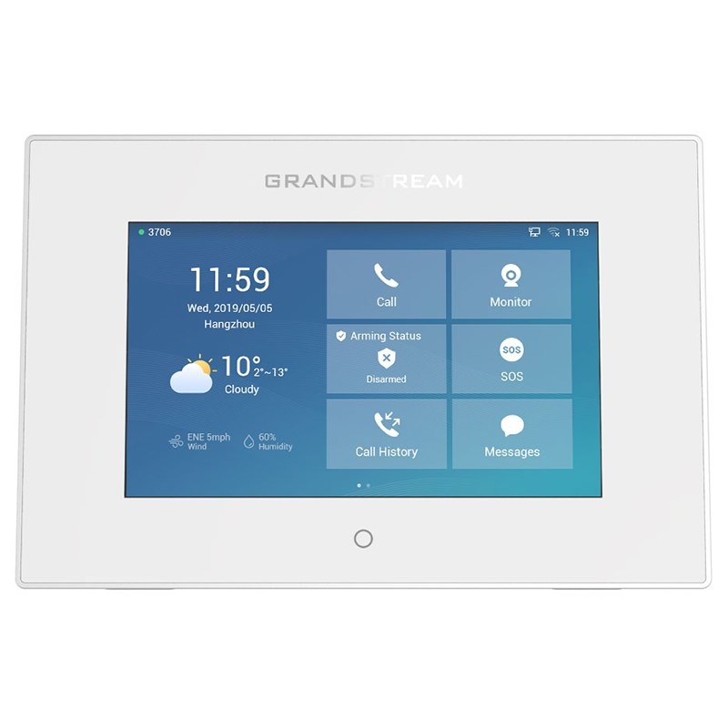 Système de contrôle d'interphone intérieur écran LCD tactile 7 pouces HD GSC3570