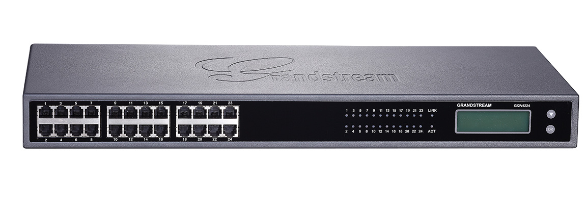 Passerelle VoiP Analogique 24 Ports FXS GXW4224