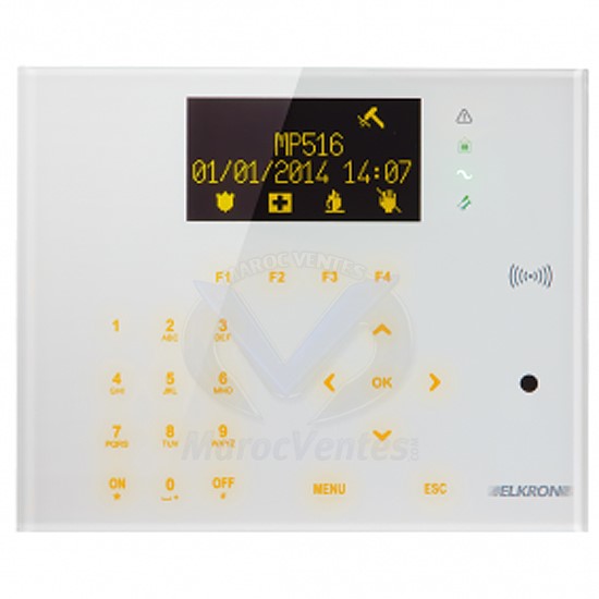 Clavier de Commande avec Affichage OLED et Lecteur de PROX Intégré KP500D_ST