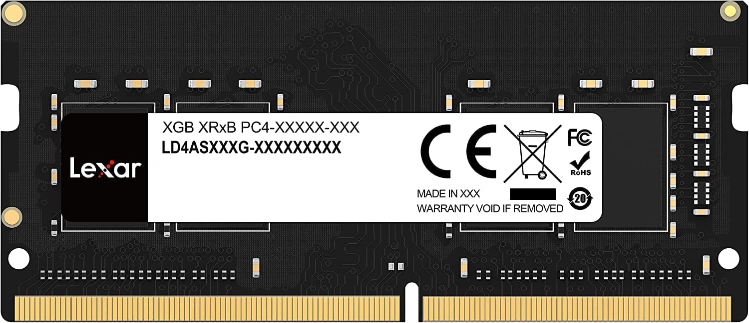 LEXAR DDR4 8GB SO-DIMM CL22 LD4AS008G-B3200GSST