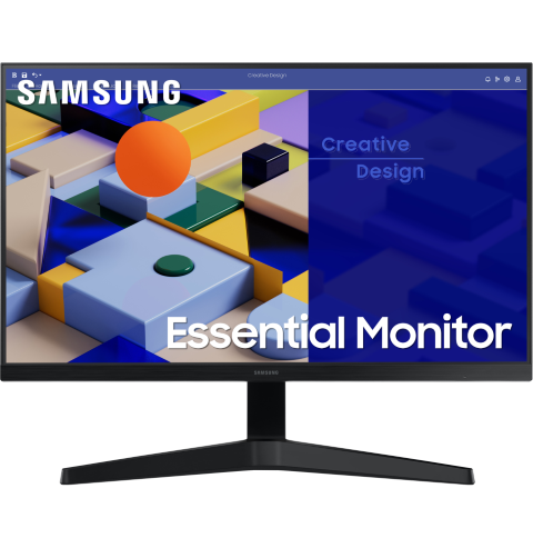 Écran 24" Samsung Essential Monitor S3 S31C  D-Sub, HDMI LS24C310EAMXZN
