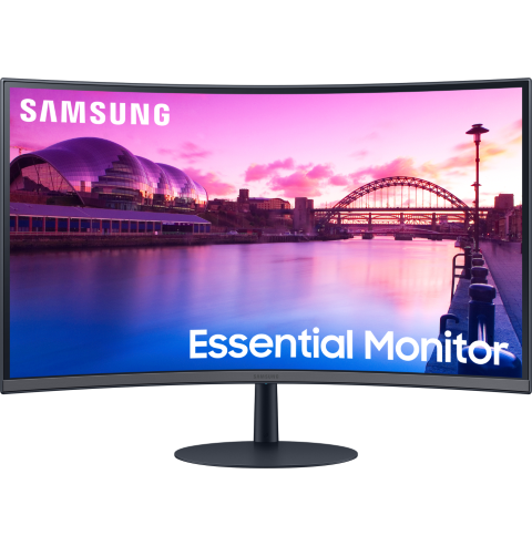 Moniteur Gamme S 27" CUrved serie 3 1920*1080 75 Hz Tps 4ms 2 HDMI Display Port headphone LS27C390EAUXEN