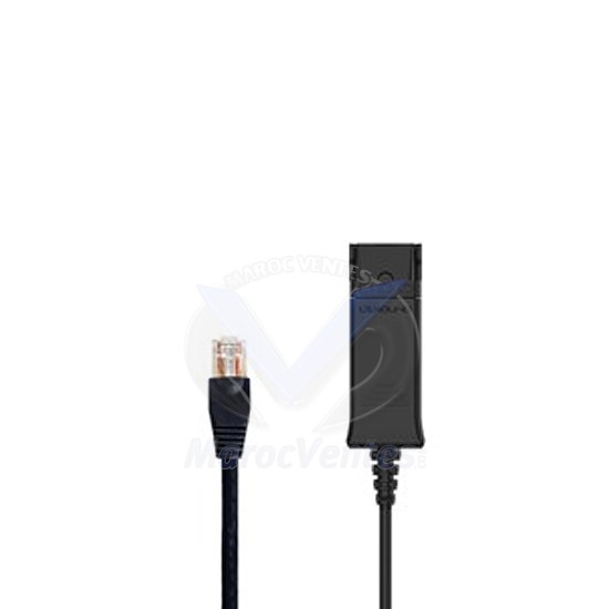 Cordon RJ9 LxA  pour Avaya 16xx et 96xx RJ9 LxA