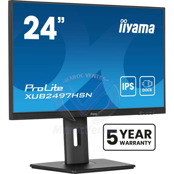 MONITEUR 24 pouces PROLITE DisplayPort/HDMI/USB-C XUB2497HSN-B2