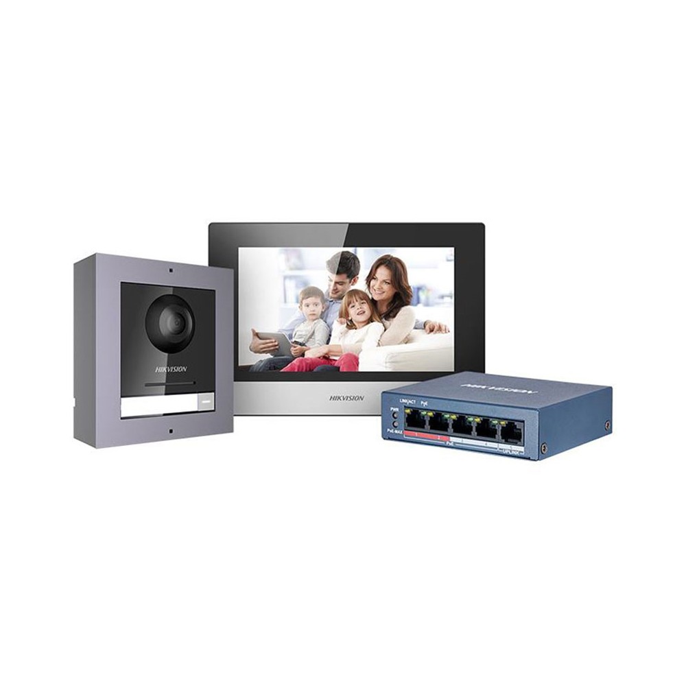 KIT d'interphone vidéo DS-KIS602