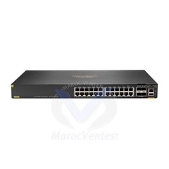 Aruba 6300F 24G CL4 PoE 4SFP56 Sw  [24 ports 10/100/1000 PoE+ ports + 4 ports 1G/10G/25G SFP, L3 Full managed] JL666A