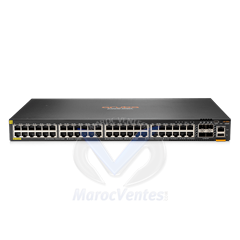 Aruba 6300F 48G 4SFP56 Sw [48 ports 10/100/1000  + 4 ports 1G/10G/25G/50G SFP, L3 Full managed] JL667A