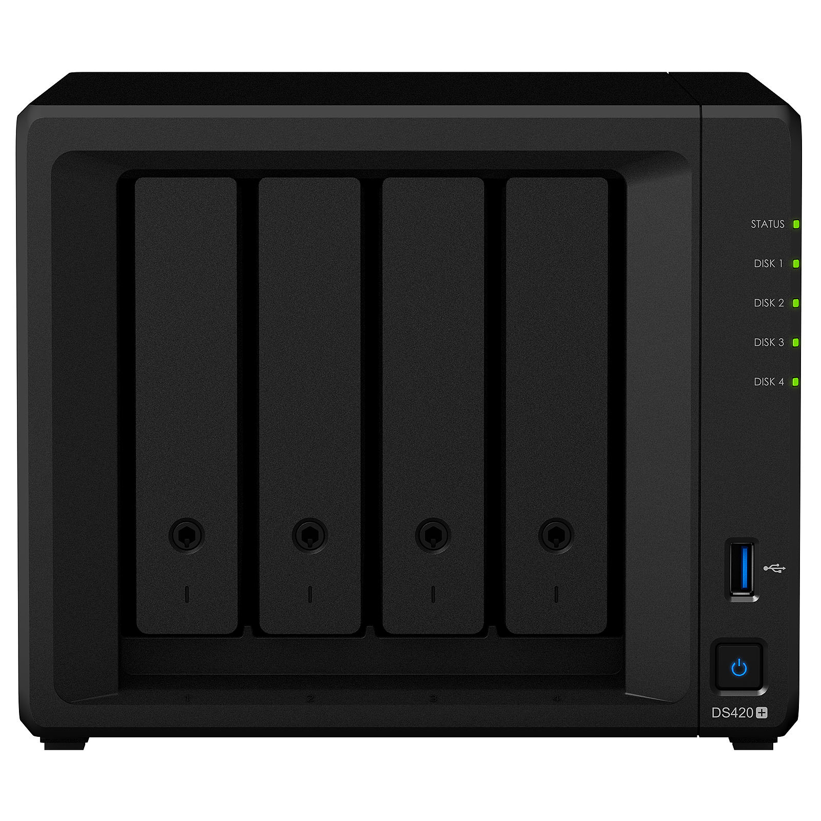 Serveur NAS 4 baies 2 Go de RAM DDR4 Intel Celeron J4025 DS420+