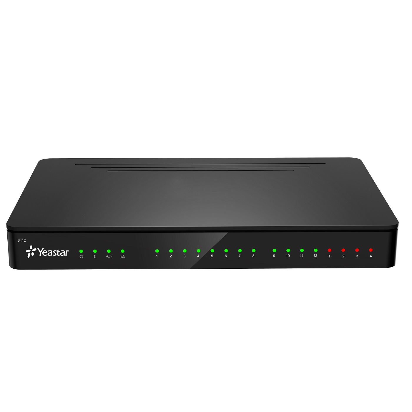 Standard téléphonique flexible et modulaire avec compatibilité analogique et VoIP S412
