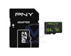 Carte Mémoire MicroSDHC 64Go (avec adaptateur) PNY